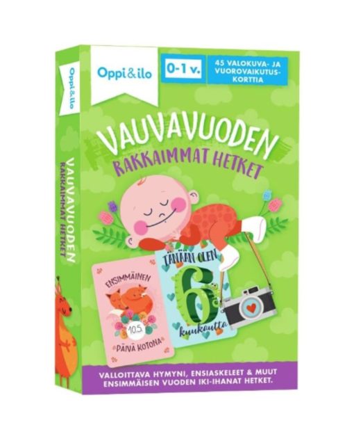 Oppi&ilo Vauvavuoden rakkaimmat hetket