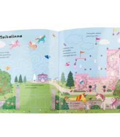 Oppi&ilo Pyyhittävät Yksisarviset puuhakirja