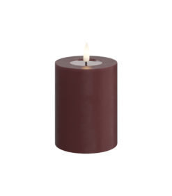 LED pöytäkynttilä burgundi