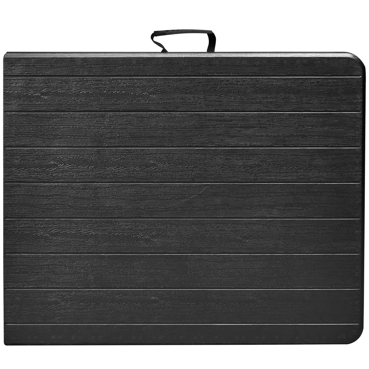 Taittopöytä musta 180cm