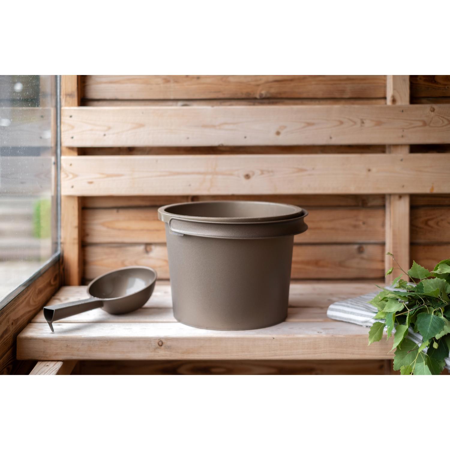 Saunasanko 10l messinki - Image 2