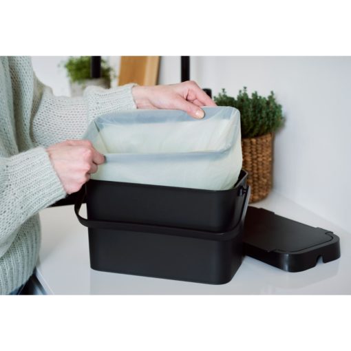 Biojäteastia 5L Musta - Image 3