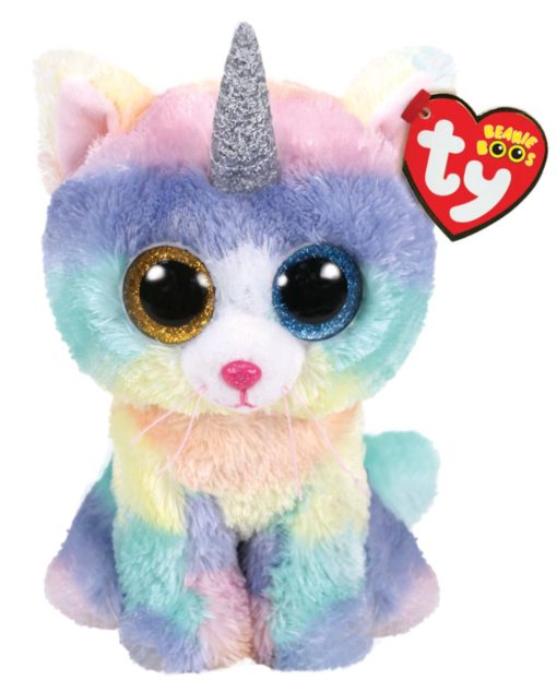 TY Beanie Boos Heather kissa 15,5 cm