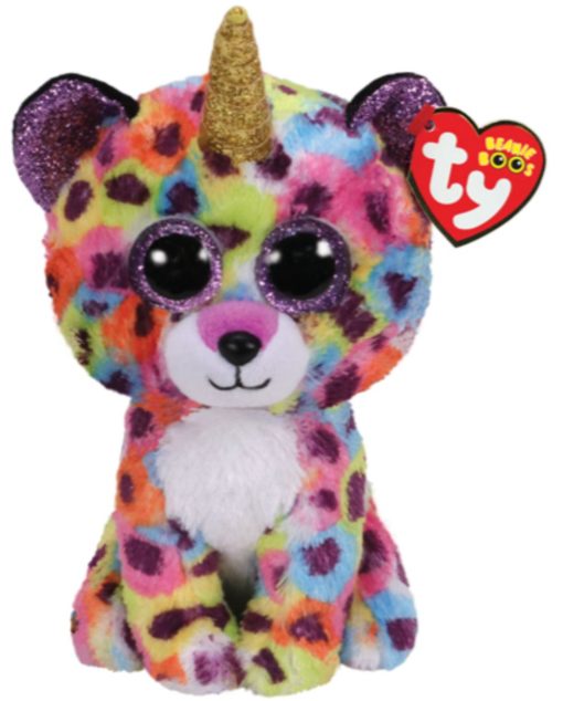TY Beanie Boos Giselle leopardi 15,5 cm