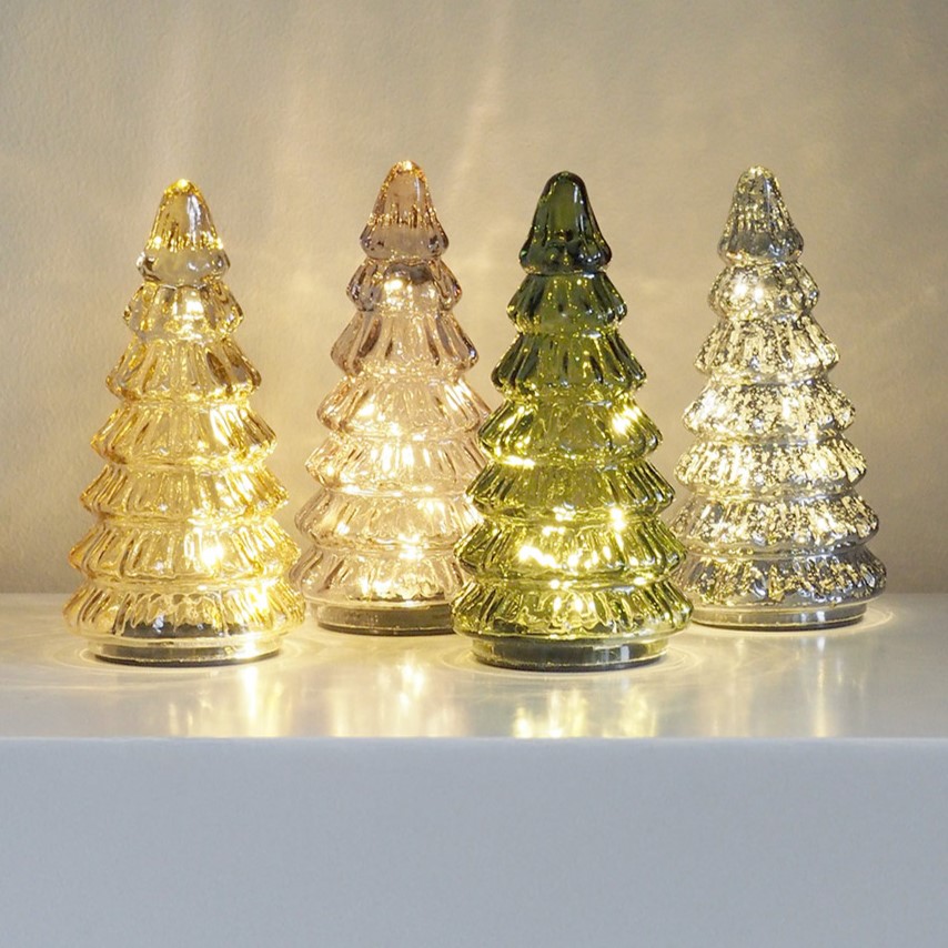 Joulukuusi lasia vaaleanpunainen - Image 4