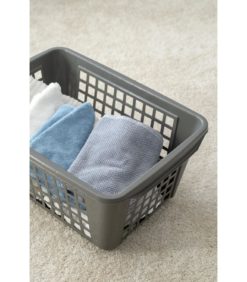 Pyykki- ja yleiskori 46l kivenharmaa