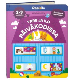 Oppi&ilo Yrre ja Ilo päiväkodissa liukuluukkukirja