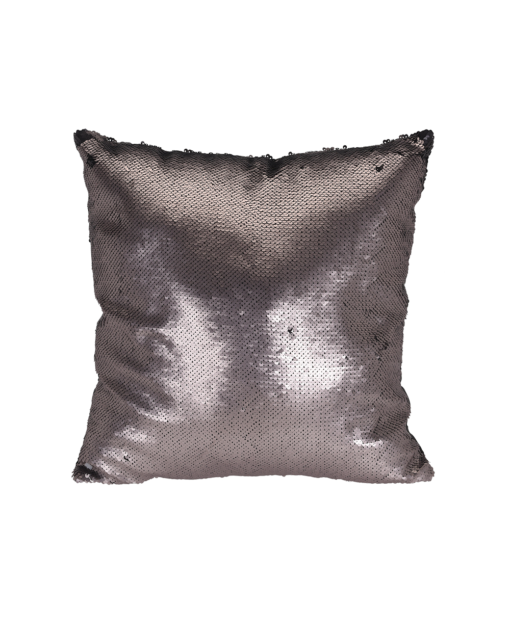 Paljettityyny ruskea 45x45cm