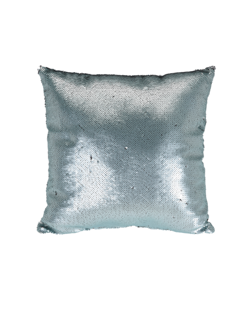 Paljettityyny turkoosi 45x45cm