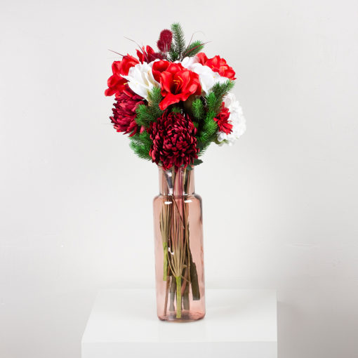 Maljakko kierrätyslasia 55cm roosa - Image 4