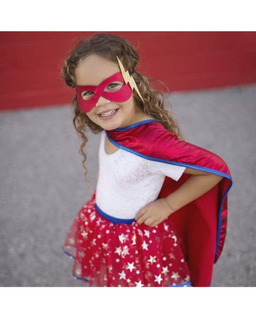 Supersankari tutu, viitta ja maski - Image 3