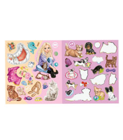 TOPModel Stickerworld KITTY and DOGGY