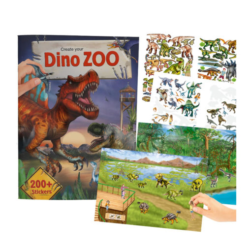 Dino World Zoo Tarrakirja