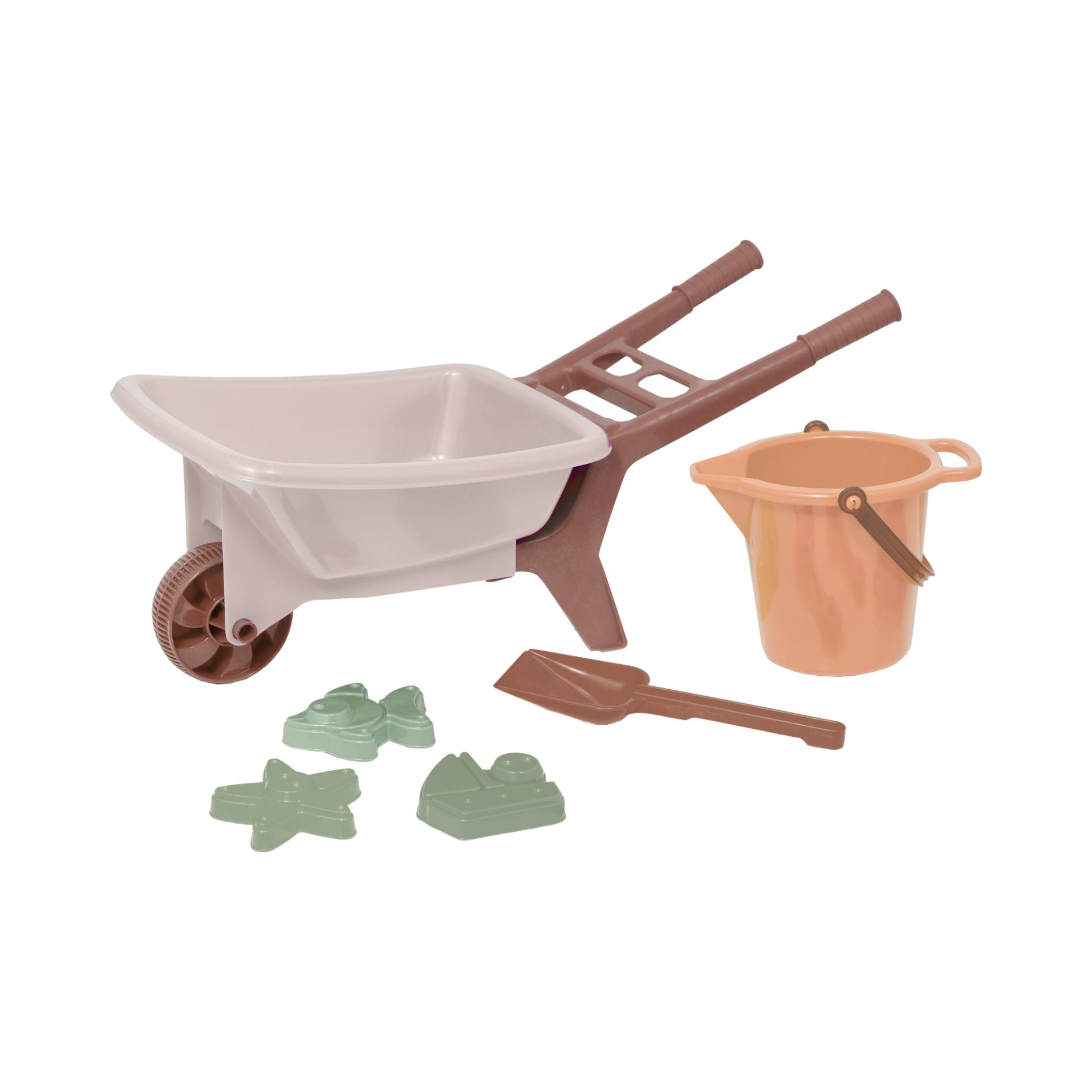 Kottikärryt ja hiekkalelut Soft neutrals
