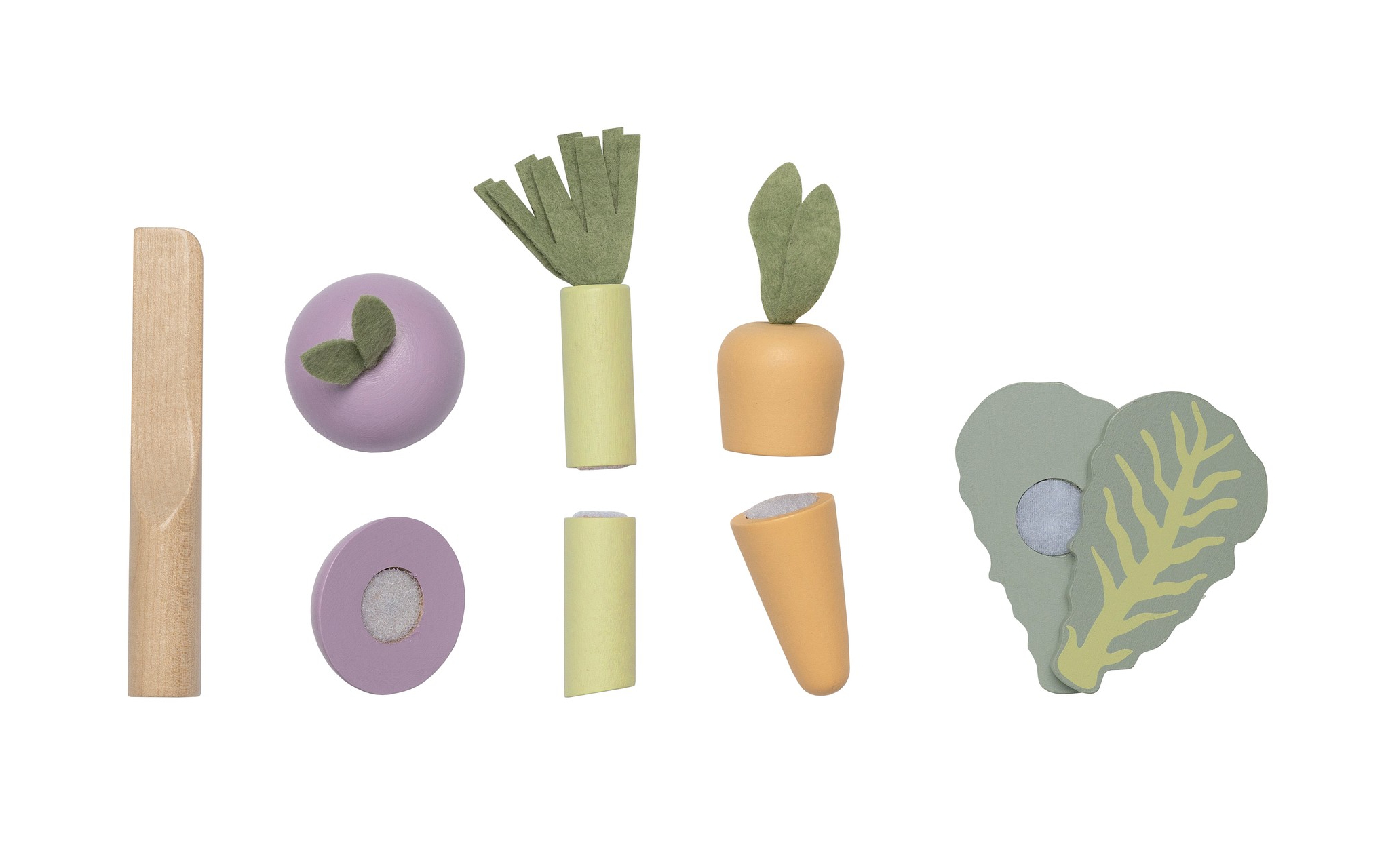 Leikattavat Kasvikset laatikossa puuta - Image 2