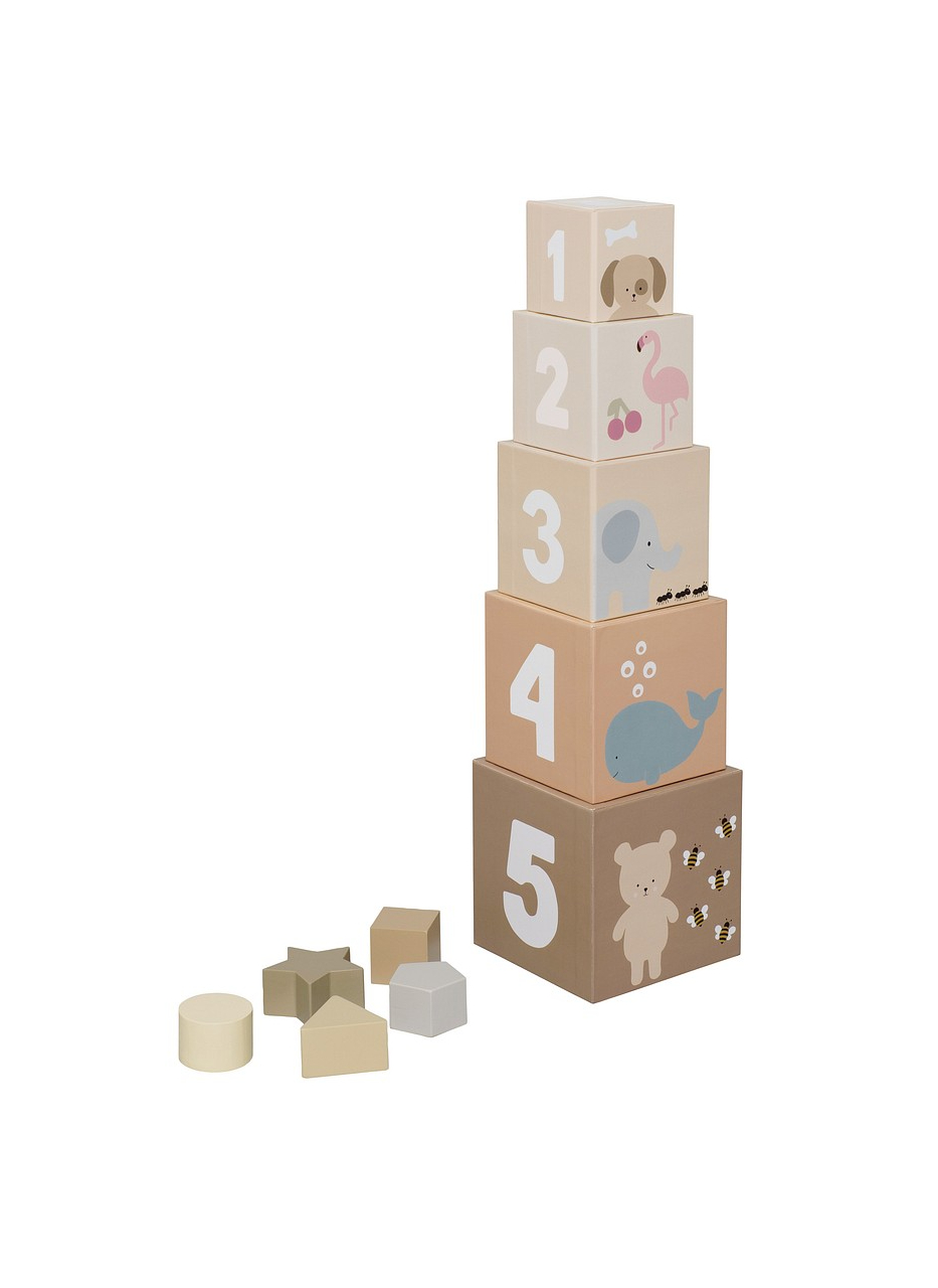 Pinottavat laatikot ja palikat