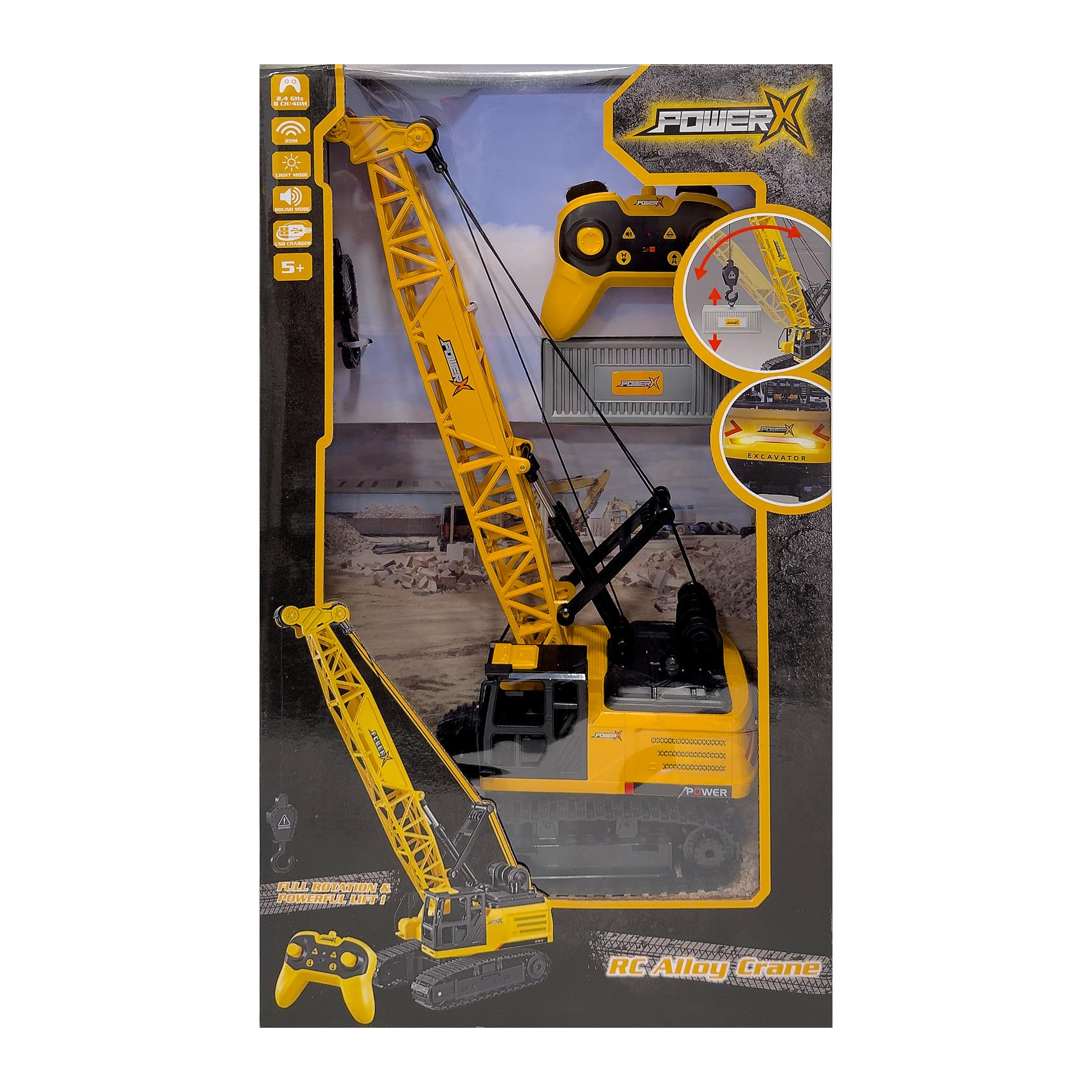 Power-X RC telanosturi