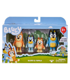 Bluey perheen hahmot 4kpl