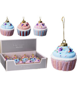 Joulukoriste cupcake 3/lajitelma