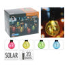 Party-valosarja 20LED solar multicolor