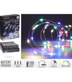 LED valosarja 100led multicolor