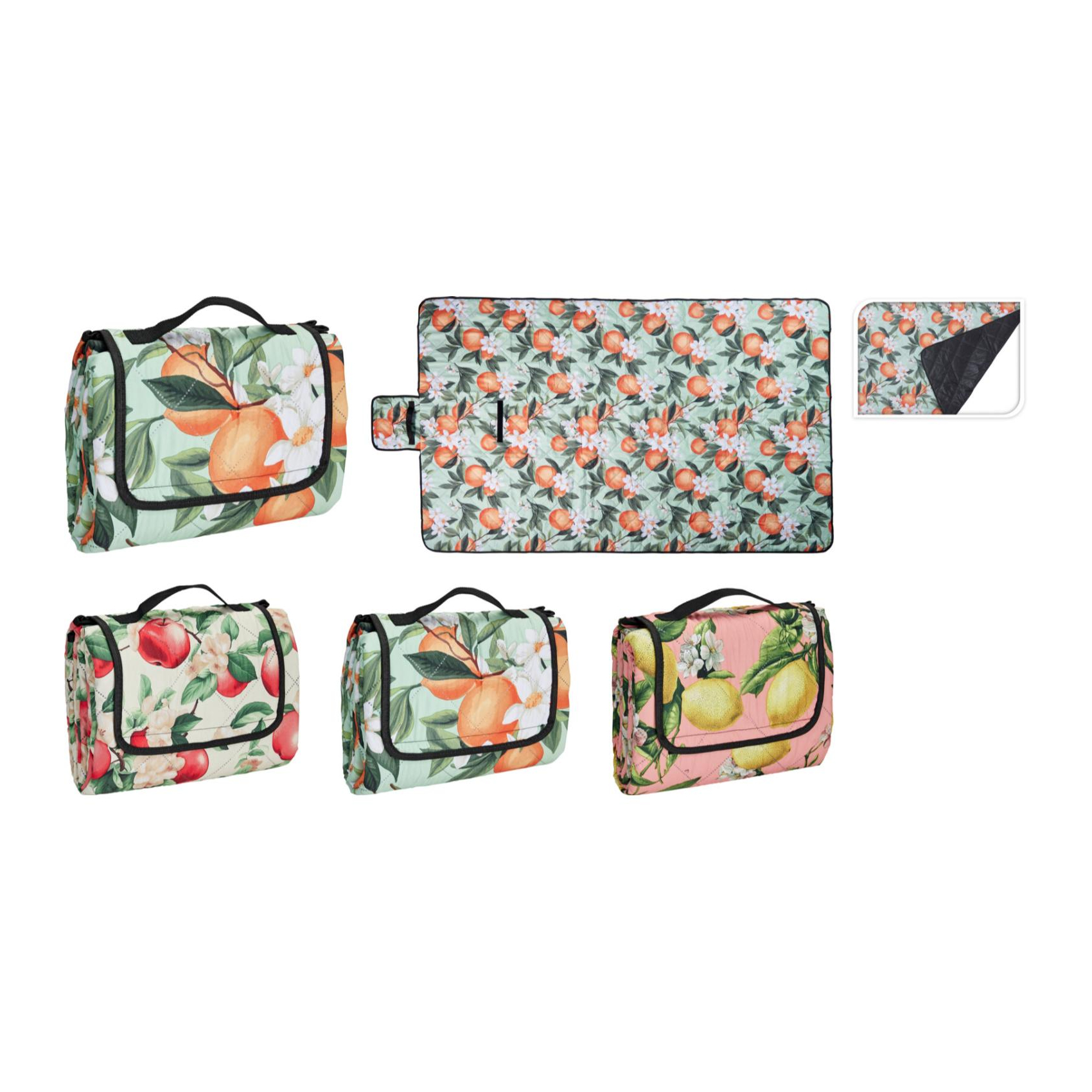 Picnic-huopa hedelmäkuvio