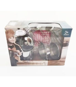 Cookware leikki teräskattilat