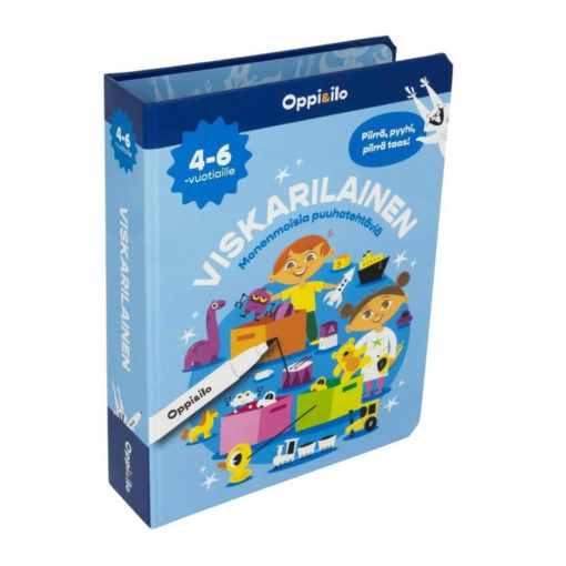 Oppi&ilo Viskarilainen puuhakorttikirja