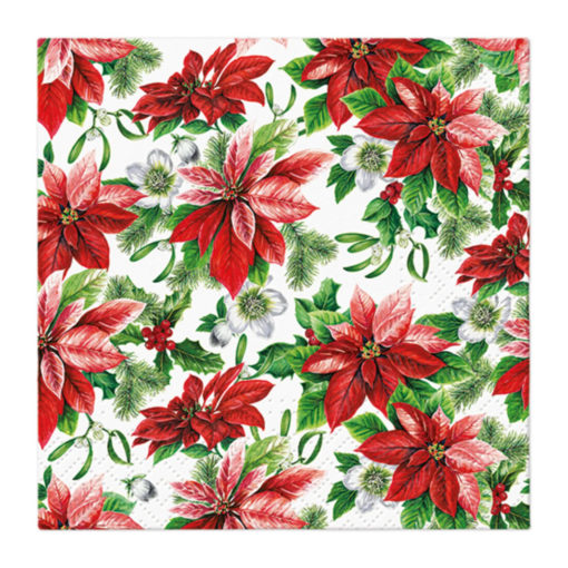 Servetti 25x25cm Joulutähti