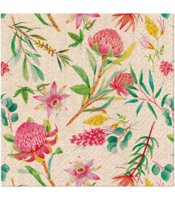 Servetti 33x33cm Kärsimyskukka