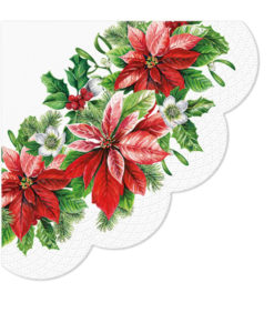 Servetti pyöreä Joulutähti