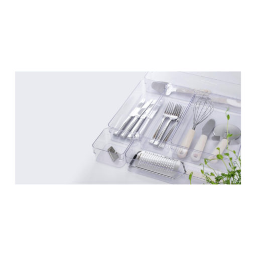 SmartStore™ Compact Clear Sort Organizer säilytysrasia 40x10cm - Image 5