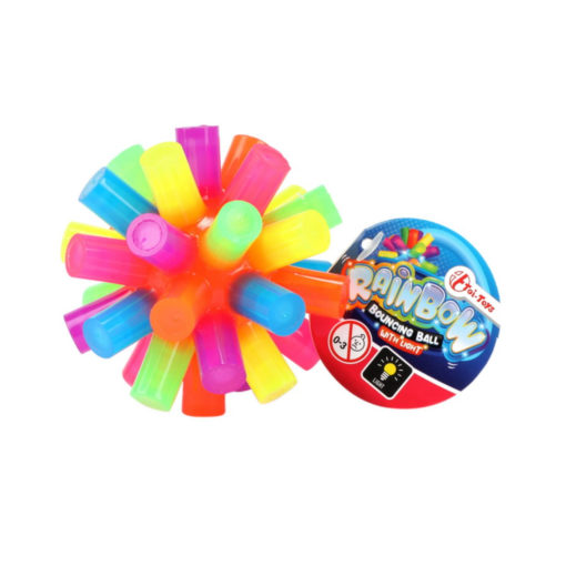 Pomppiva valopallo Rainbow