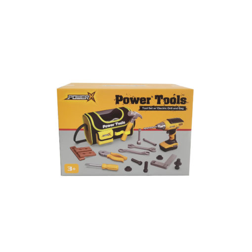 Power X Pora ja työkalut laukussa