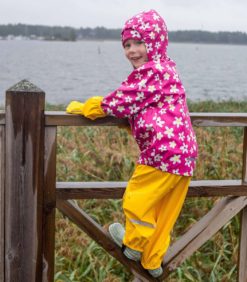 Kurahousut keltainen