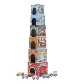 Pinottava torni ja 6 autoa Little Dutch